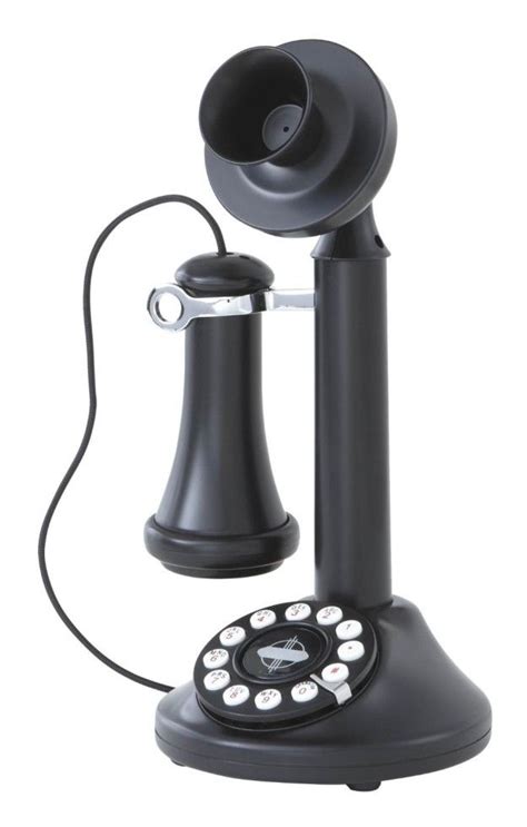 A Fully Functioning Modern Day Upright Phone For Nostalgia Lovers Candlestick Phone Antique