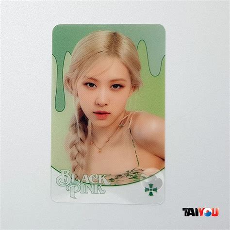 Clear Card Rosé Blackpink 303 Taiyou