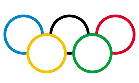The logo of the olympics has a white background with rings of colors blue, black and red in the first. Olympic Logo PNG Transparent & SVG Vector - Freebie Supply