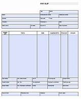 Blank Payroll Check Stub Template Pictures