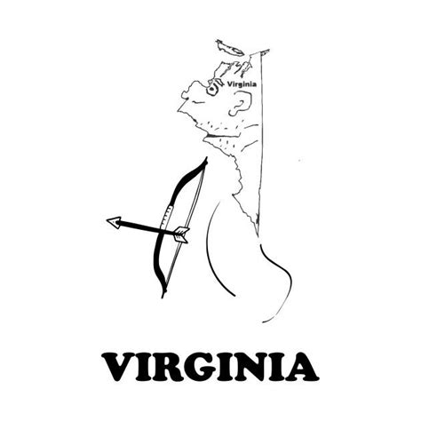 A Funny Map Of Virginia By Percivalrussell Funny Maps Map