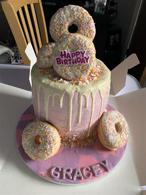 Donut Cake Ideas For Birthday Gemma Lanier