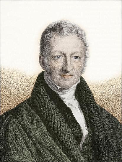 Thomas Robert Malthus Giclee Print English School