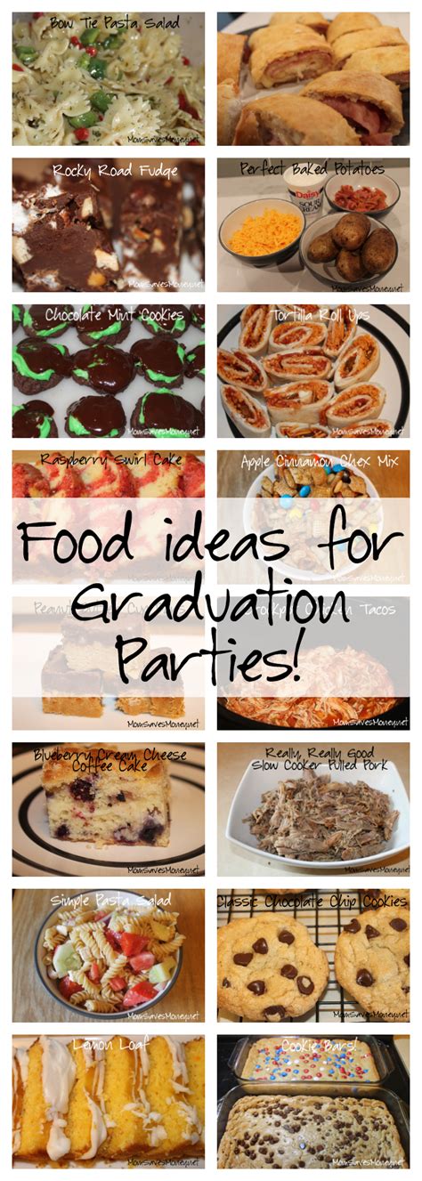Ordering bbq from a caterer will let you spend more time enjoying the party order from picnic people and you'll get a catering experience like no other. Menu Ideas for Graduation Parties! - Mom Saves Money