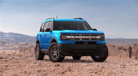 2022 Ford Bronco Sport Gains New Velocity Blue Color First Look