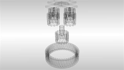 Animated Planetary Gears 3d Model Animated Cgtrader