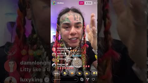 6ix9ines 2nd Live Exposing The Rats 🤭 Youtube