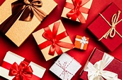 Free Images : present, red, gift wrapping, ribbon, wedding favors ...