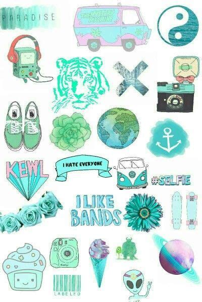 20 Trend Terbaru Sticker Tumblr Aesthetic Green Aneka Stiker Keren