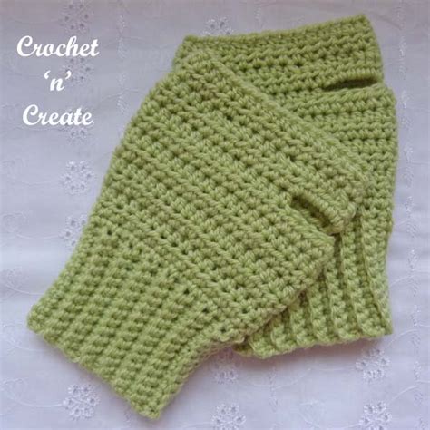 Get the free knitting pattern. Ambidextrous Fingerless Gloves Free Crochet Pattern - Crochet 'n' Create