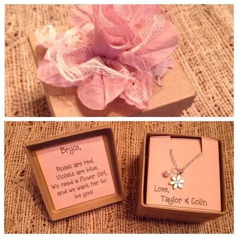 Cute Way To Ask Flower Girl Canon In D Pinterest Flower Girls