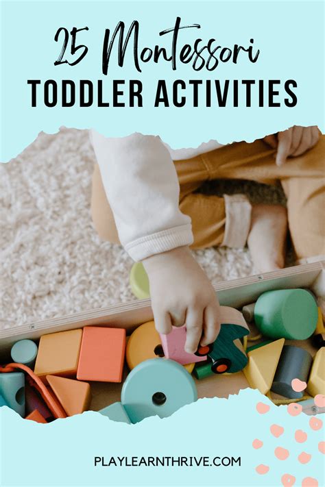25 Montessori Toddler Activities That Will Keep Your Little One Busy