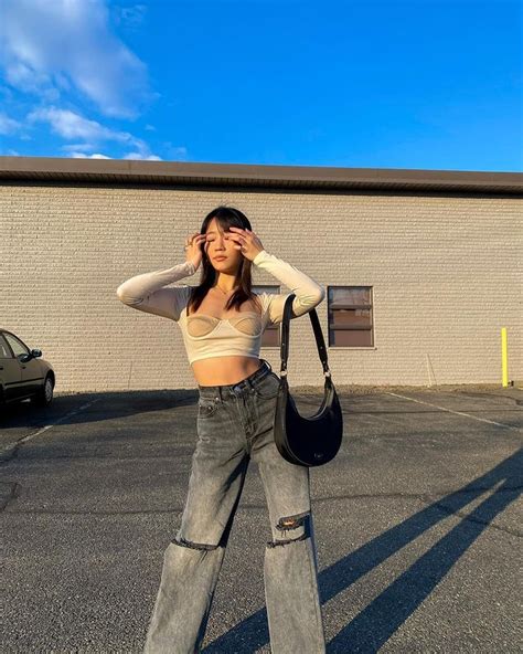 Evelyn Ha Hjevelyn • Instagram Photos And Videos Cool Outfits Blouse Outfit Tank Shirt