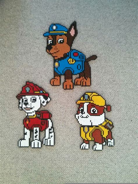 Pin Af Chin Hua Lin På Bead Ideas Perlemønstre Paw Patrol Sjov Med