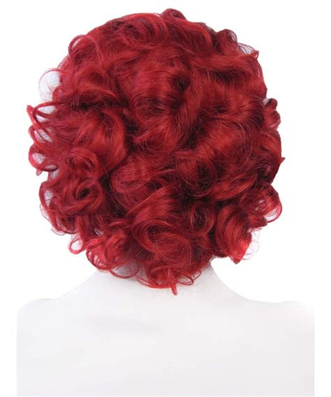 Lace Wig Synthetic Lace Front Wig Short Curly Fire Red 10inch Wig Red Ck11z0lud1h