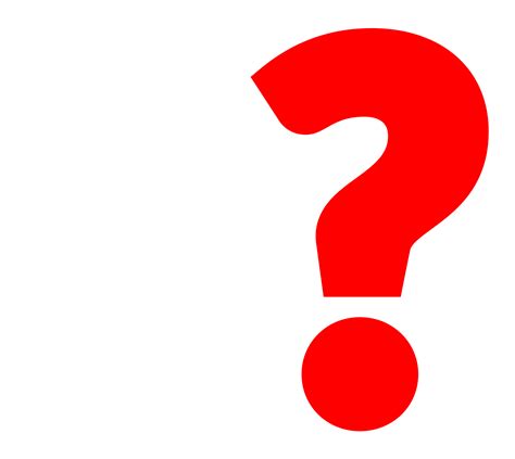Download Hd Question Marks Png Png Question Mark Icon Red Transparent