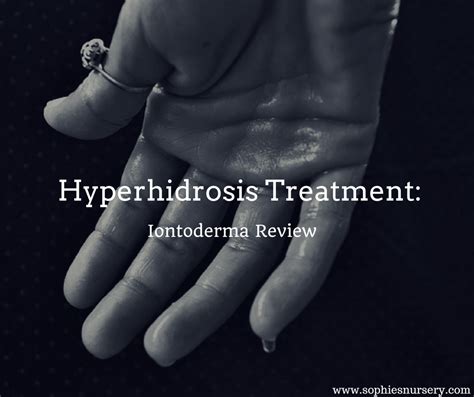 Hyperhidrosis Treatment Effectively Achieve Dry Hands And Feet With An