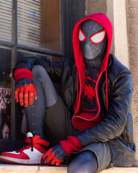 Miles Morales Costume Ideas Diy Cosplay Authentic Spiderverse Suit