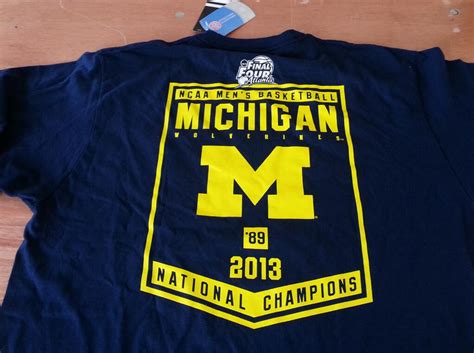 Michigan Wolverines 2013 Basketball National Championship T Shirt