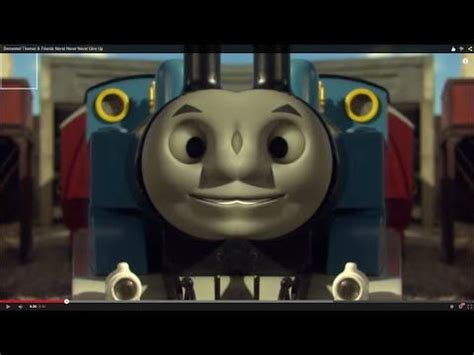 Product title thomas & friends wood birthday thomas wooden tank en. Demented Thomas & Friends Never Never Never Give Up ...