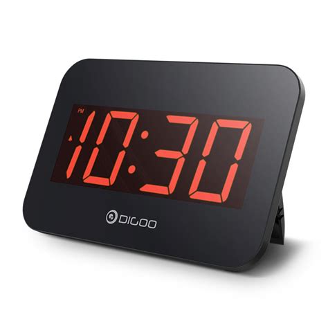 Numbers and letters set for a digital watch and other electronic devices. digoo dg-k4 led multifunctional time snooze automatically ...