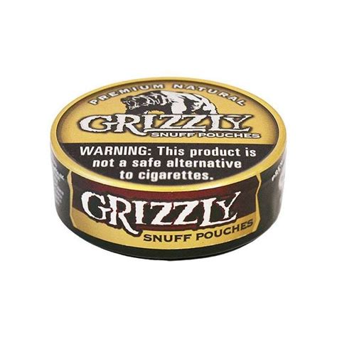 Order Grizzly Tobacco 82oz Original Pouches Northerner Us