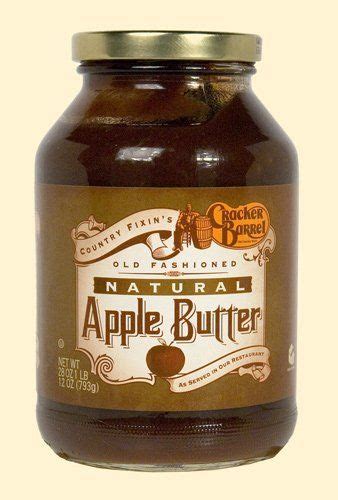 The real key to a good copycat cracker barrel fried apples recipe is that you have to leave the peels on! Natural Apple Butter | Cracker Barrel | Apple butter ...