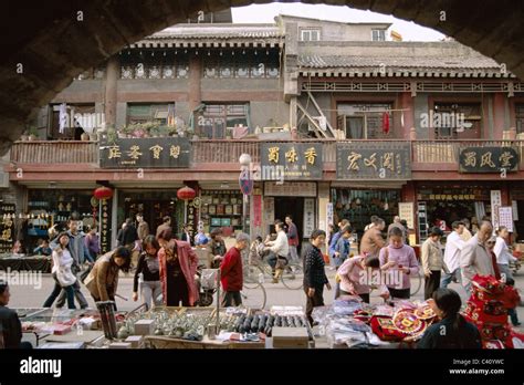Arts Asia Beilin China Holiday Jade Landmark Market Province
