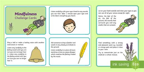 Great for therapists, teachers and parents. Mindfulness Cards | Wellbeing Activities for Children