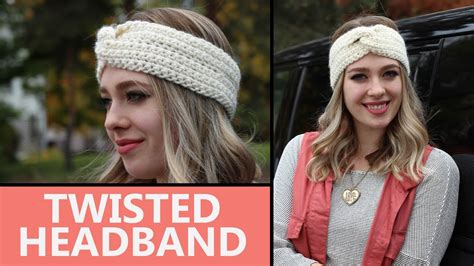 Watch How A Crochet Twisted Headband Is Made Youtube