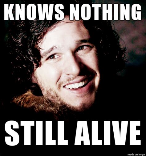24 Jon Snow Memes That Will Convince You That He Knows Something