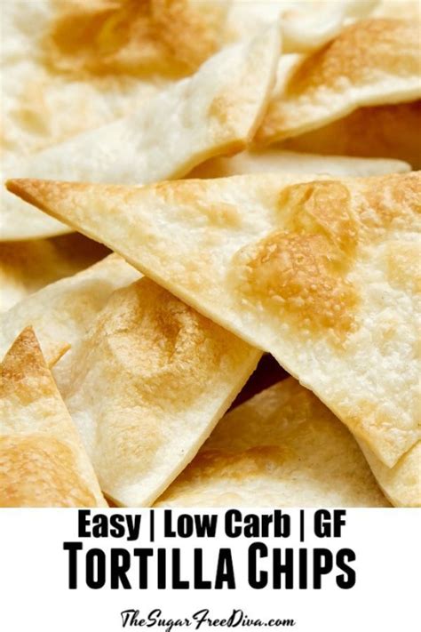 Homemade Low Carb Tortilla Chips Low Carb Chips Keto Recipes Easy