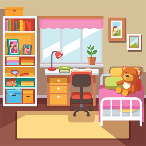 Royalty Free Kids Bedroom Clip Art Vector Images And Illustrations Istock