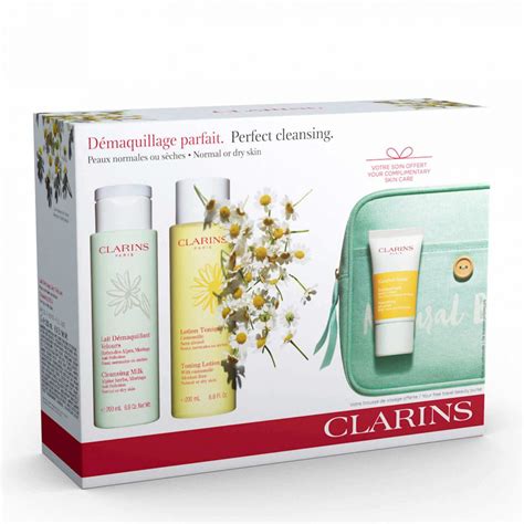 clarins cleansing t set offer at frontlinestyle wells