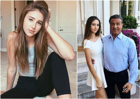 Sylvester stallone's daughters sophia, 24, sistine, 23, & scarlet, 19, stun for dinner with parents. The Children in the Sylvester Stallone's Family Brood ...