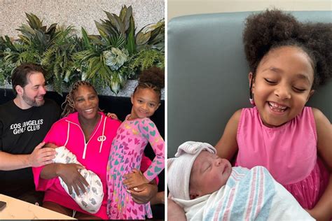 serena williams and alexis ohanian welcome second daughter