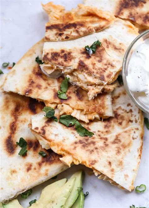Dice the vegetables up to 1 day ahead for even speedier prep. Chicken Quesadilla Recipe (VIDEO) - Valentina's Corner