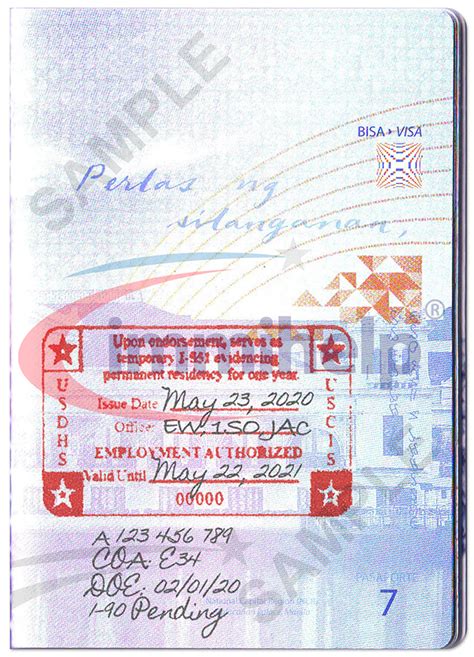 For example if you activate autoload online through my account today autoload will be available to be applied to your card tomorrow. Sample Temporary Green Card Stamp (I-551) in Passport