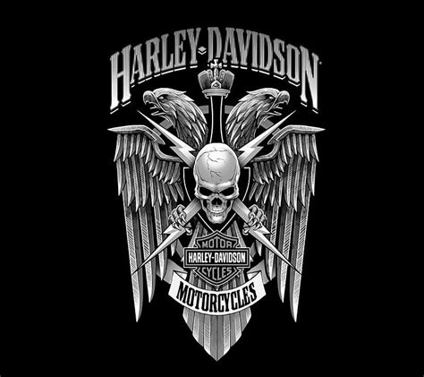 2k Free Download Harley Skull Logo Bike Dom Harley Davidson Icon