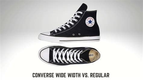 Converse Wide Width Vs Regular Converse Wide Vs Standard