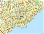 Map of Toronto, Ontario - GIS Geography