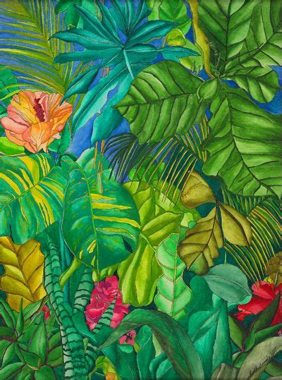 Tropical Rainforest Paintings Rainforest Animal