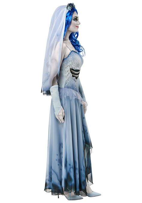 corpse bride costume dress for women