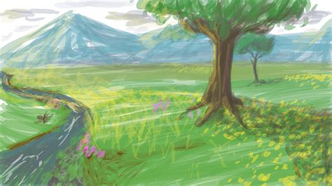 Grassland Drawing At Getdrawings Free Download