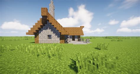 Small Simple Medieval Blacksmiths Minecraft Map