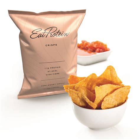 Sweet Chilli Tortilla Protein Crisps 112g Of Protein Shake That