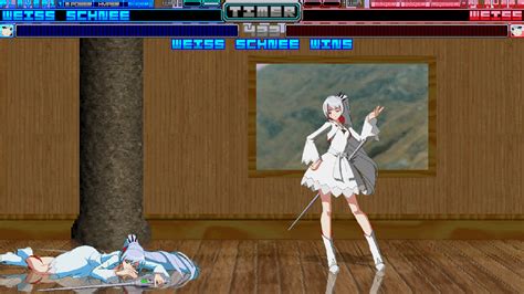 The Mugen Fighters Guild Weiss Schnee By K Orochi Edited By Me