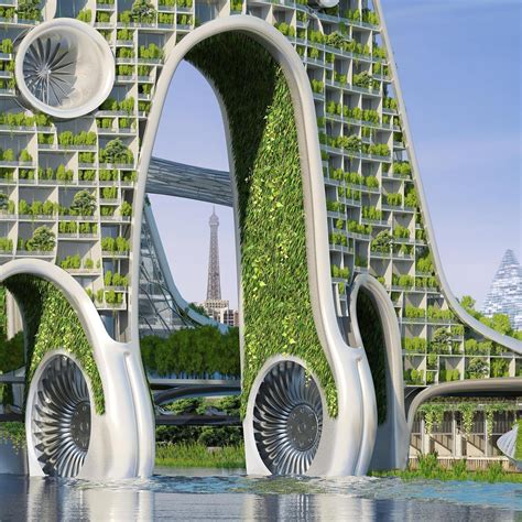 World Renowned Architect Vincent Callebaut Shows Us What Paris Could Loo