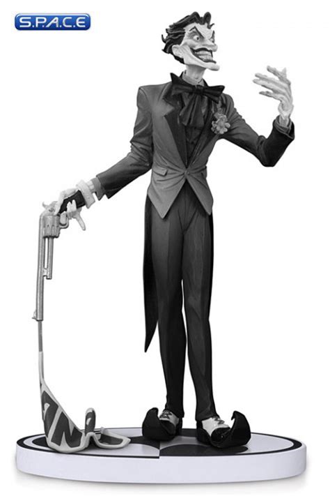 Joker Statue By Jim Lee 2nd Edition Batman Black And White Spac