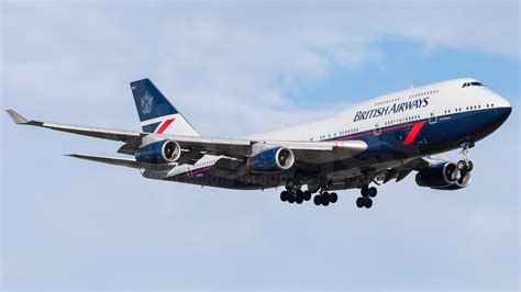 British Airways Boeing 747 436 G Bnly V1images Aviation Media